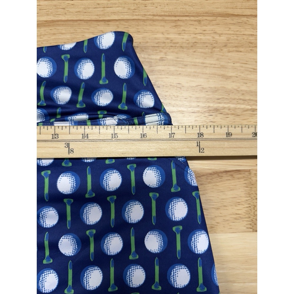 Birdies And Bows Golf Skort Women's Medium Athletic Stretch Golf Ball & Tee - Picture 7 of 8